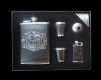 Jack Daniel's set - pljoska, upaljač i dvije čašice