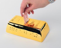 Zlatna poluga - dizajnerska kasica