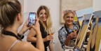 Slikanje uz vino - Slikarska radionica za 2 osobe